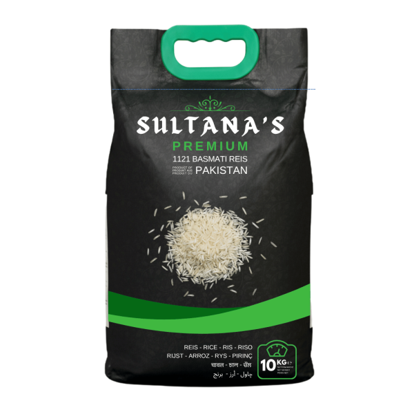 Basmati Reis 10kg - Sultana's Premium