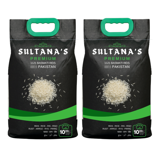 Basmati Reis 20kg - Sultana's Premium