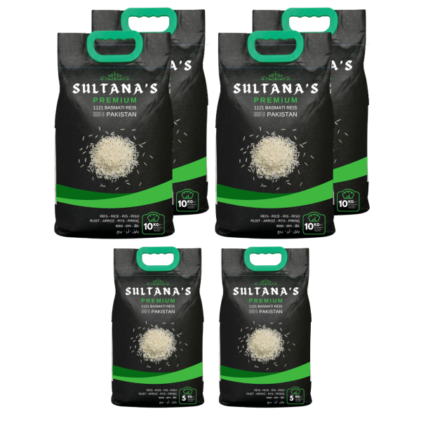 Basmati Reis 50kg - Sultana's Premium